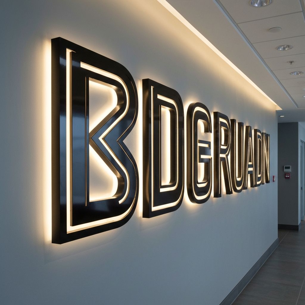 Letreros 3D — servicio de impresión IGSA